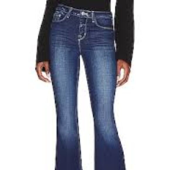 NWOT: L'Agence Bell High Rise Flare Jeans Size 26 - Picture 2 of 12